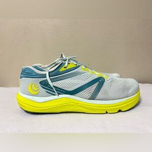 Topo Magnify 4 Glass Blue/Lime Green Women's sz 10/42 Running Walking Sneaker